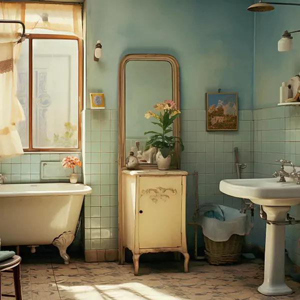 1950 Bathroom Remodel in LehighAcres, Florida