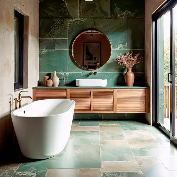 Rustic Bathroom Remodel in LehighAcres, Florida