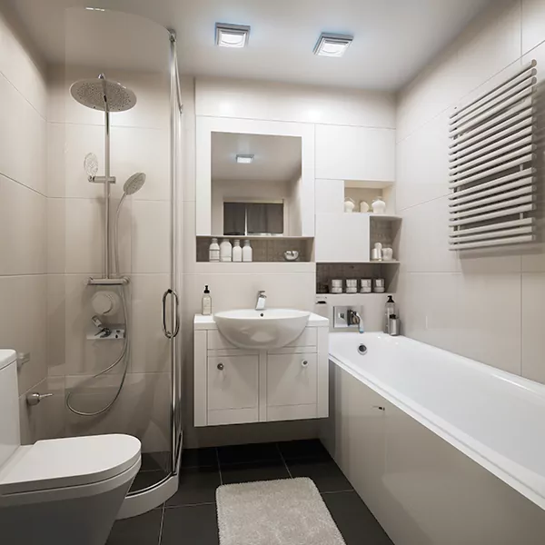 Simple Bathroom Remodel in LehighAcres, Florida