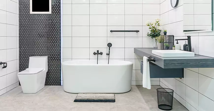 Contemporary Shower Remodel in LehighAcres